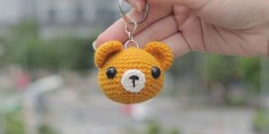 móc khóa len handmade