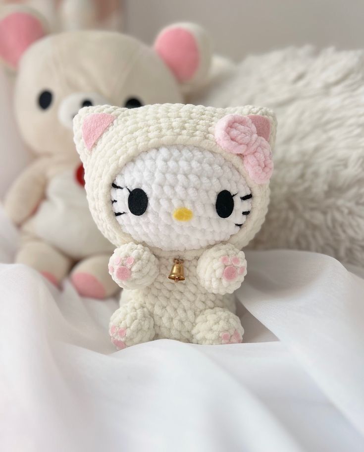 Đồ handmade len hình mèo