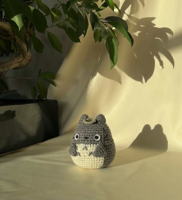 Móc khóa Totoro bằng len handmade