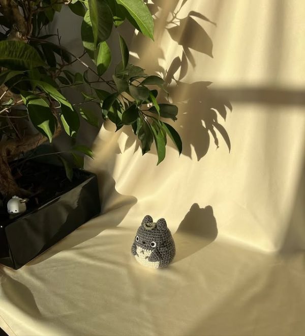Móc khóa Totoro bằng len handmade