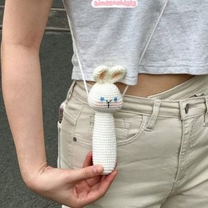 giỏ hoa len handmade