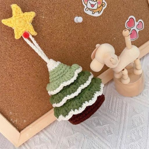 Móc len handmade cây thông