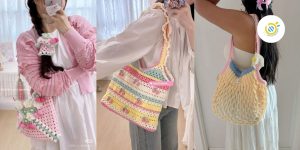 túi handmade đan móc