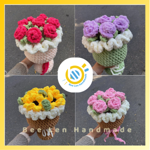 Bó hoa len nhung Beelenhandmade