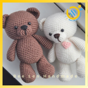 gấu len handmade