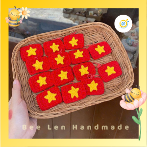 Móc khóa len handmade