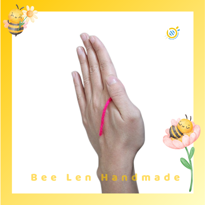 Cách đan len bằng 5 ngón tay kết thúc gọn
