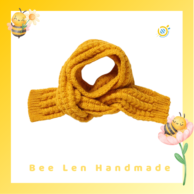 Cách đan khăn len bằng đũa 