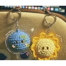 MÓC KHÓA LEN ĐÔI – HƯỚNG DẪN CHI TIẾT TỪ BEE LEN HANDMADE
